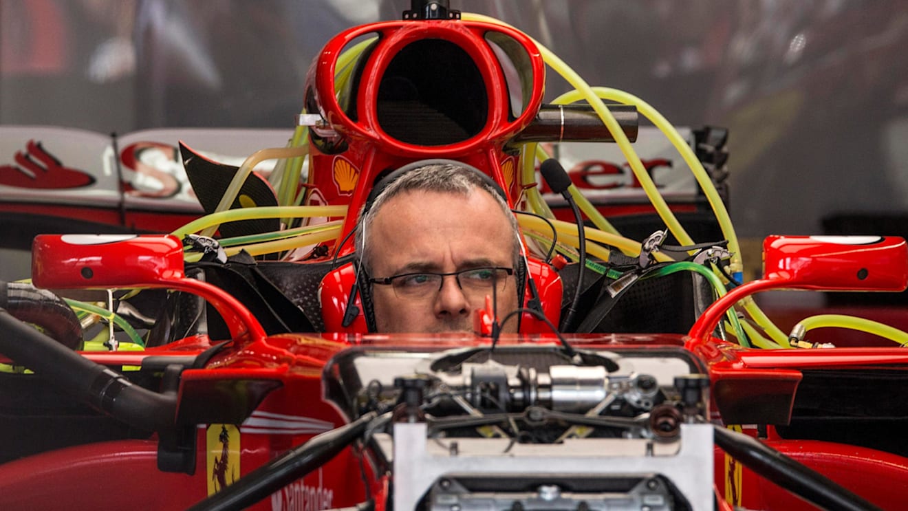 Ferrari SF70-H mechanic in Ferrari SF70-H at Formula One World Championship, Rd16, Japanese Grand Prix, Preparations, Suzuka, Japan, Thursday 5 October 2017. © Manuel Goria/Sutton Images