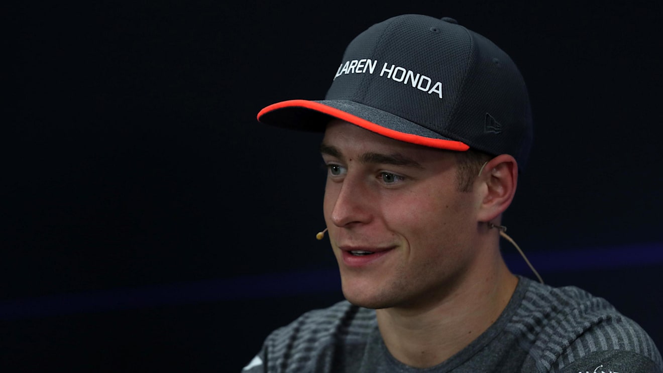 Stoffel Vandoorne (BEL) McLaren in the Press Conference at Formula One World Championship, Rd16, Japanese Grand Prix, Preparations, Suzuka, Japan, Thursday 5 October 2017. © Kym Illman/Sutton Images