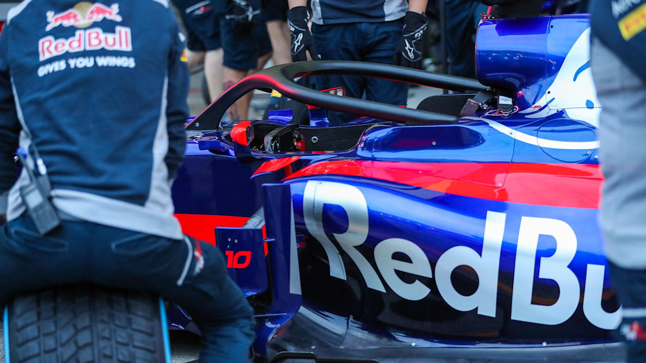 Scuderia Toro Rosso STR12 with halo at Formula One World Championship, Rd16, Japanese Grand Prix, Preparations, Suzuka, Japan, Thursday 5 October 2017. © Kym Illman/Sutton Images