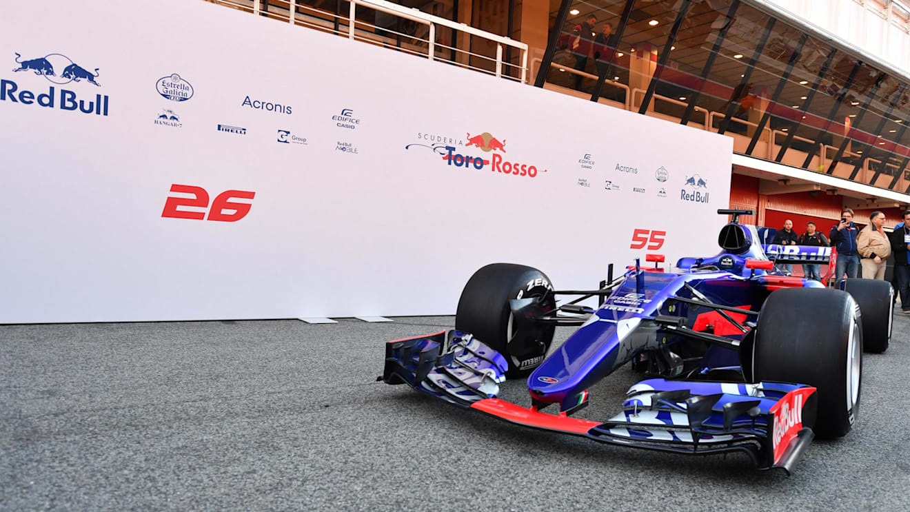 The new Scuderia Toro Rosso STR12 at Scuderia Toro Rosso STR12 Launch, Barcelona, Spain, 26 February 2017. © Sutton Images