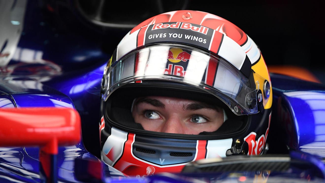 Pierre Gasly (FRA) Scuderia Toro Rosso STR12 at Formula One World Championship, Rd15, Malaysian Grand Prix, Practice, Sepang, Malaysia, Friday 29 September 2017. © Mark Sutton/Sutton Images