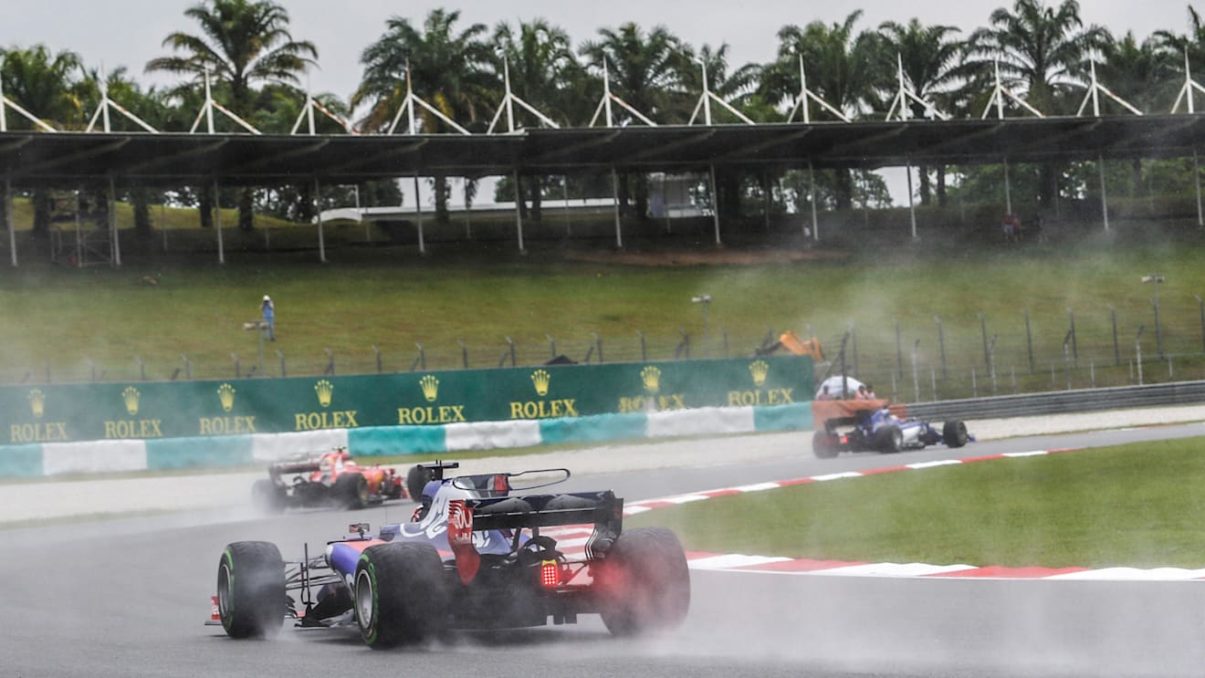 Pierre Gasly (FRA) Scuderia Toro Rosso STR12 at Formula One World Championship, Rd15, Malaysian Grand Prix, Practice, Sepang, Malaysia, Friday 29 September 2017. © Manuel Goria/Sutton Images