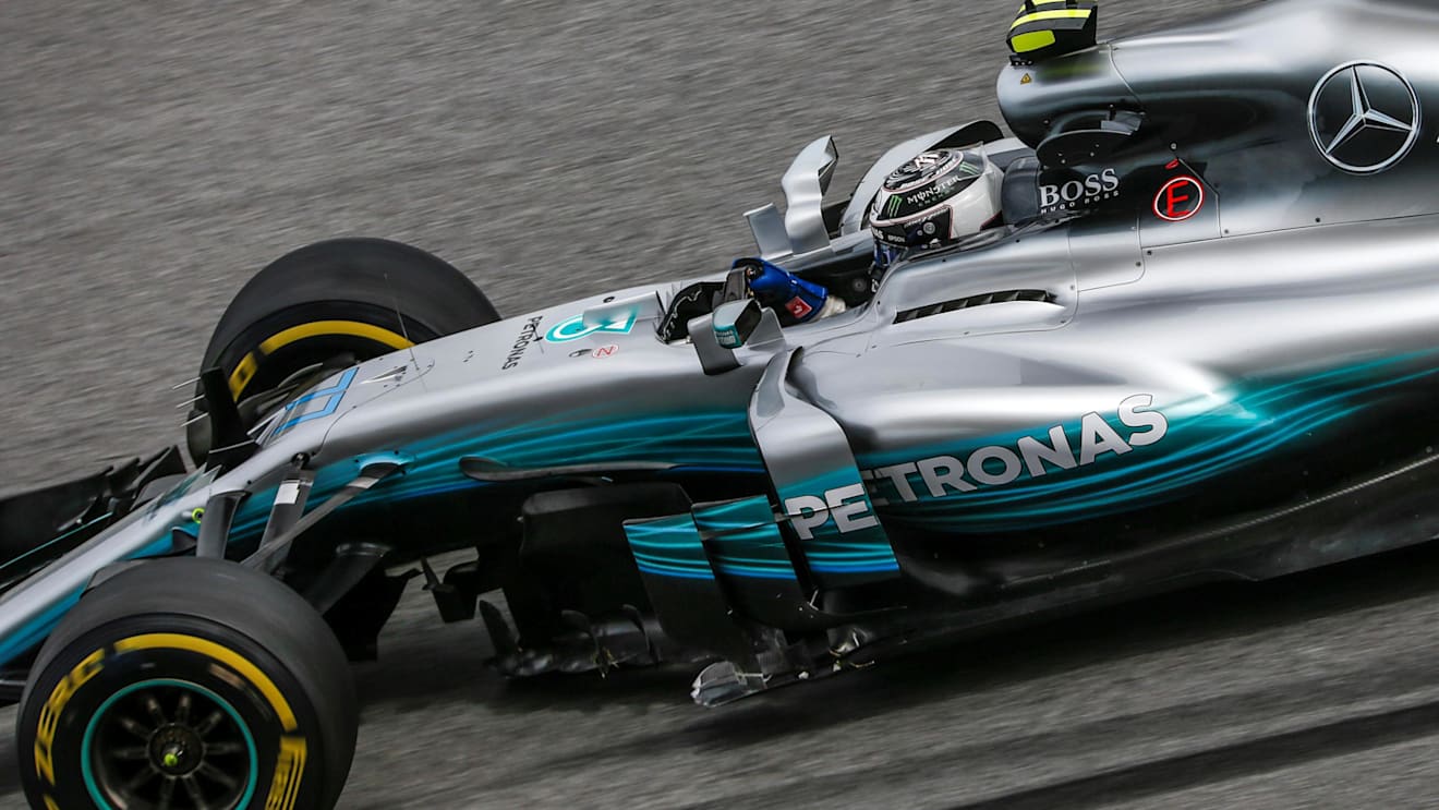 Valtteri Bottas (FIN) Mercedes-Benz F1 W08 Hybrid at Formula One World Championship, Rd15, Malaysian Grand Prix, Practice, Sepang, Malaysia, Friday 29 September 2017. © Manuel Goria/Sutton Images