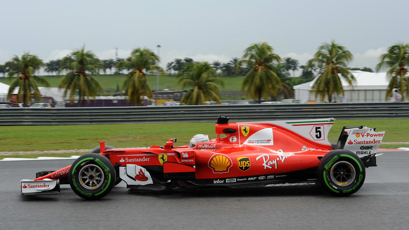Sebastian Vettel (GER) Ferrari SF70-H at Formula One World Championship, Rd15, Malaysian Grand Prix, Practice, Sepang, Malaysia, Friday 29 September 2017. © Francois Tremblay/Sutton Images
