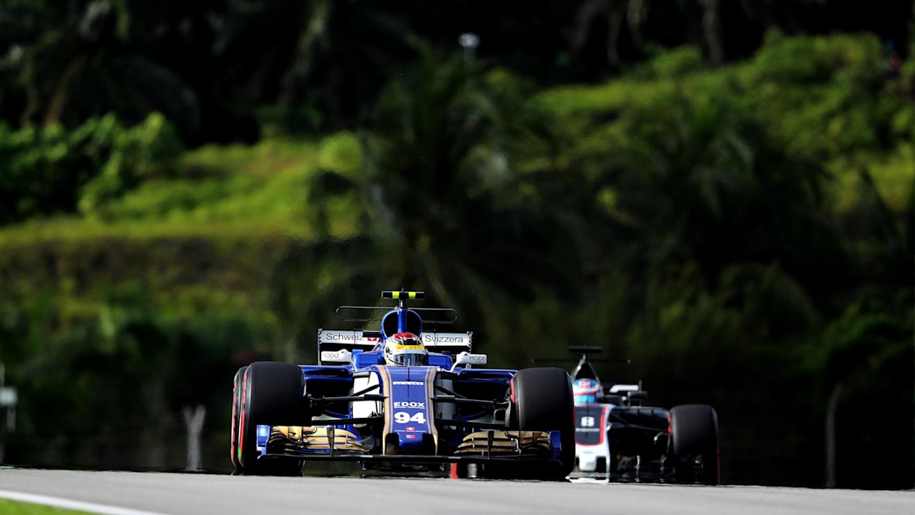Pascal Wehrlein (GER) Sauber C36 at Formula One World Championship, Rd15, Malaysian Grand Prix, Qualifying, Sepang, Malaysia, Saturday 30 September 2017. © Kym Illman/Sutton Images