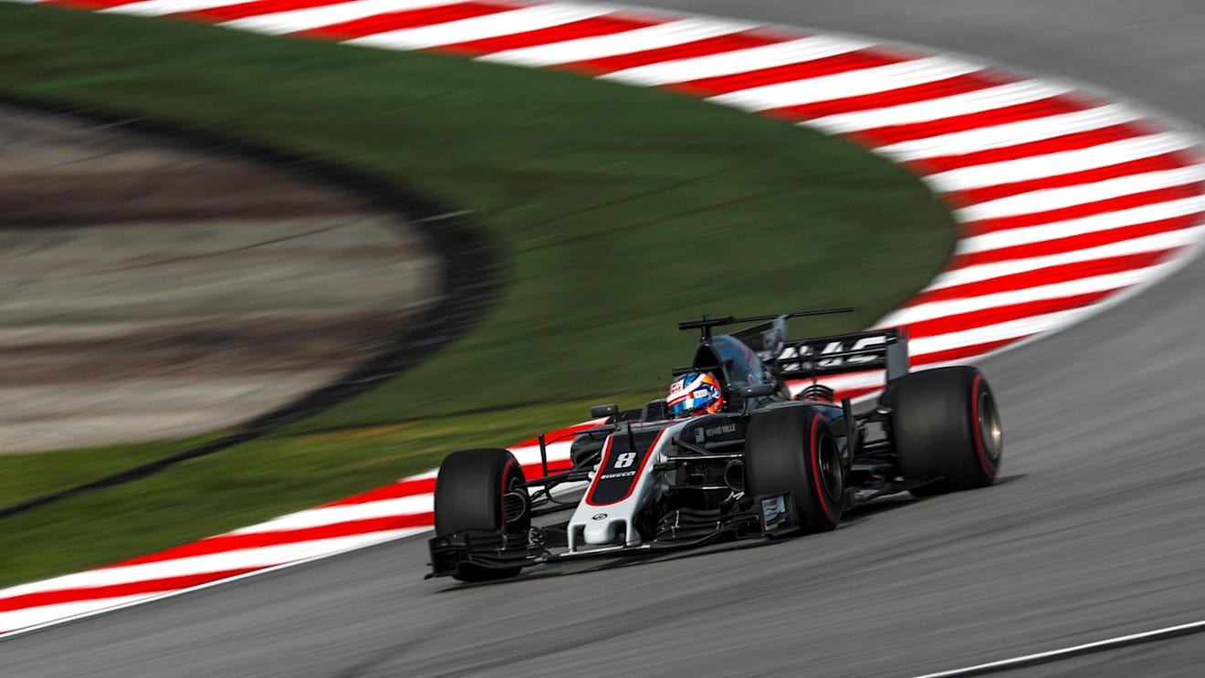 Romain Grosjean (FRA) Haas VF-17 at Formula One World Championship, Rd15, Malaysian Grand Prix, Qualifying, Sepang, Malaysia, Saturday 30 September 2017. © Manuel Goria/Sutton Images