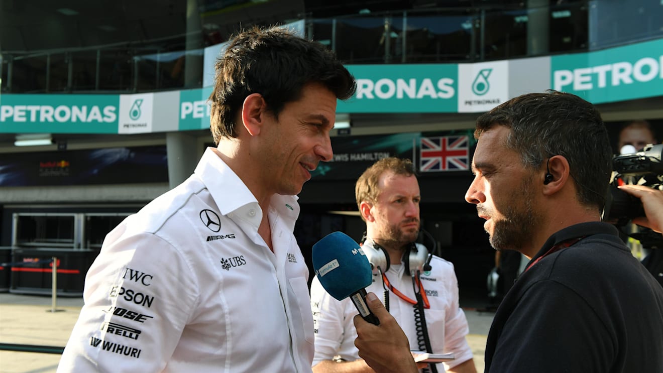 Toto Wolff (AUT) Mercedes AMG F1 Director of Motorsport at Formula One World Championship, Rd15, Malaysian Grand Prix, Qualifying, Sepang, Malaysia, Saturday 30 September 2017. © Mark Sutton/Sutton Images