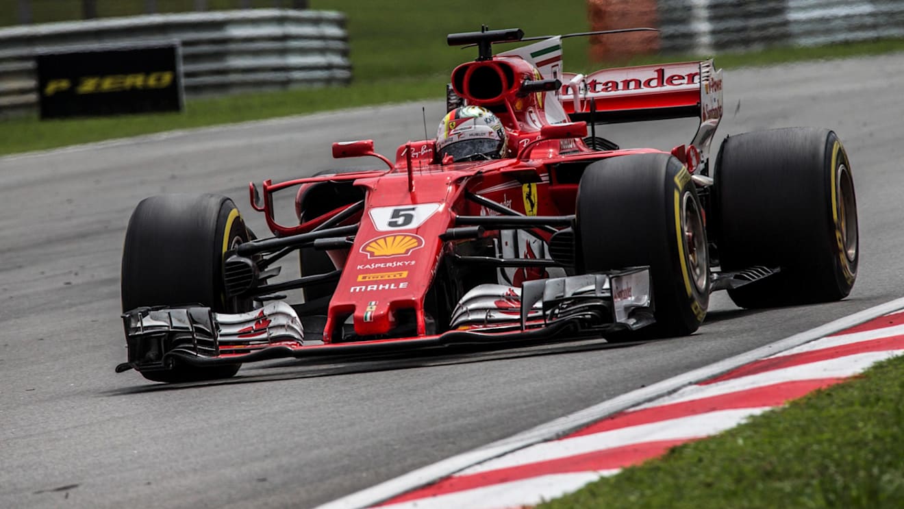 Sebastian Vettel (GER) Ferrari SF70-H at Formula One World Championship, Rd15, Malaysian Grand Prix, Race, Sepang, Malaysia, Sunday 1 October 2017. © Manuel Goria/Sutton Images