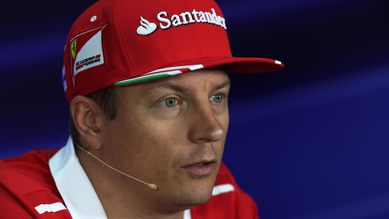 Kimi Raikkonen (FIN) Ferrari in the Press Conference at Formula One World Championship, Rd15, Malaysian Grand Prix, Preparations, Sepang, Malaysia, Thursday 28 September 2017. © Kym Illman/Sutton Images