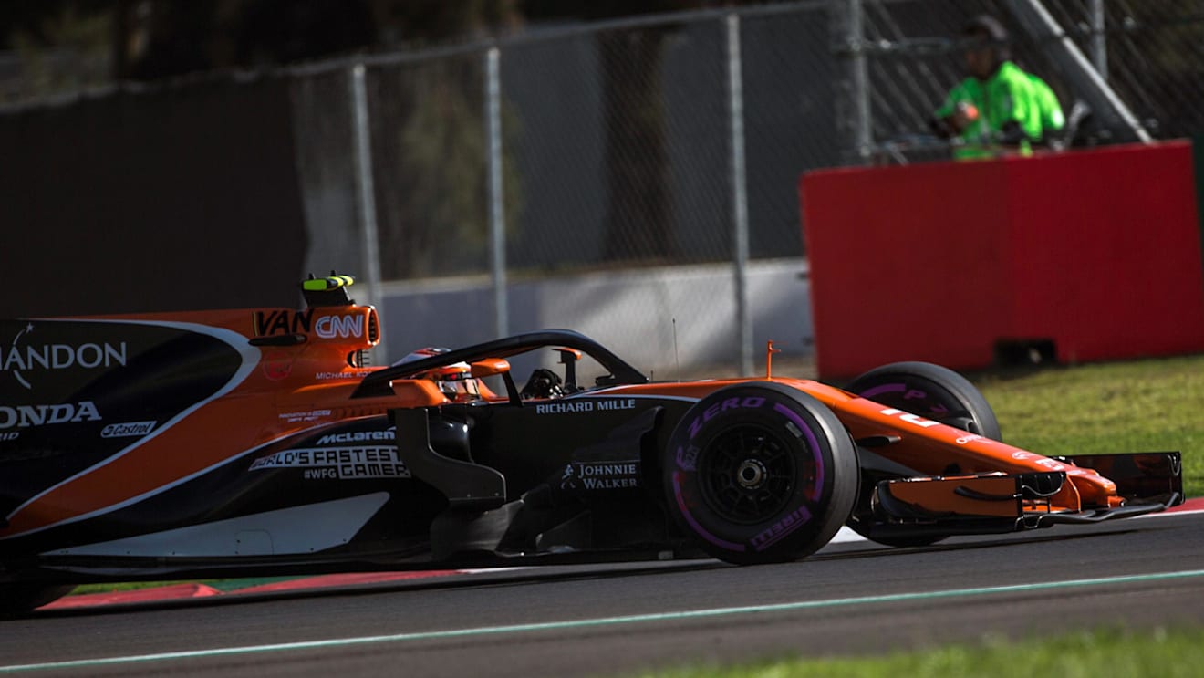 Stoffel Vandoorne (BEL) McLaren MCL32 at Formula One World Championship, Rd18, Mexican Grand Prix, Practice, Circuit Hermanos Rodriguez, Mexico City, Mexico, Friday 27 October 2017. © Manuel Goria/Sutton Images