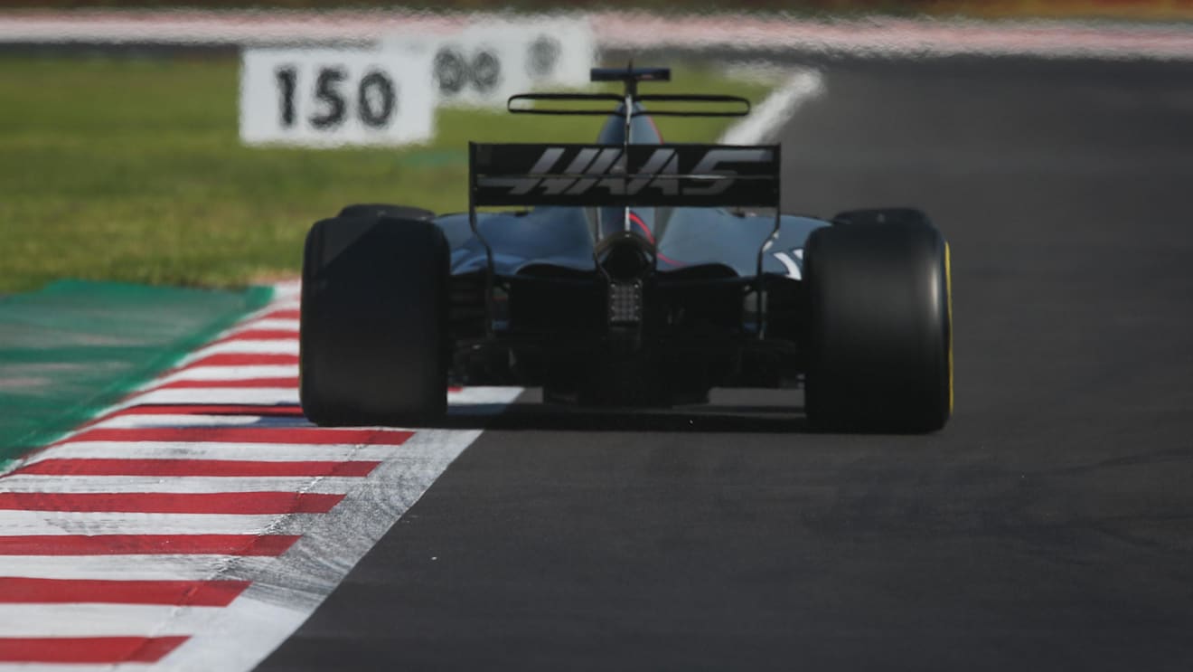 Romain Grosjean (FRA) Haas VF-17 at Formula One World Championship, Rd18, Mexican Grand Prix, Practice, Circuit Hermanos Rodriguez, Mexico City, Mexico, Friday 27 October 2017. © Mirko Stange/Sutton Images