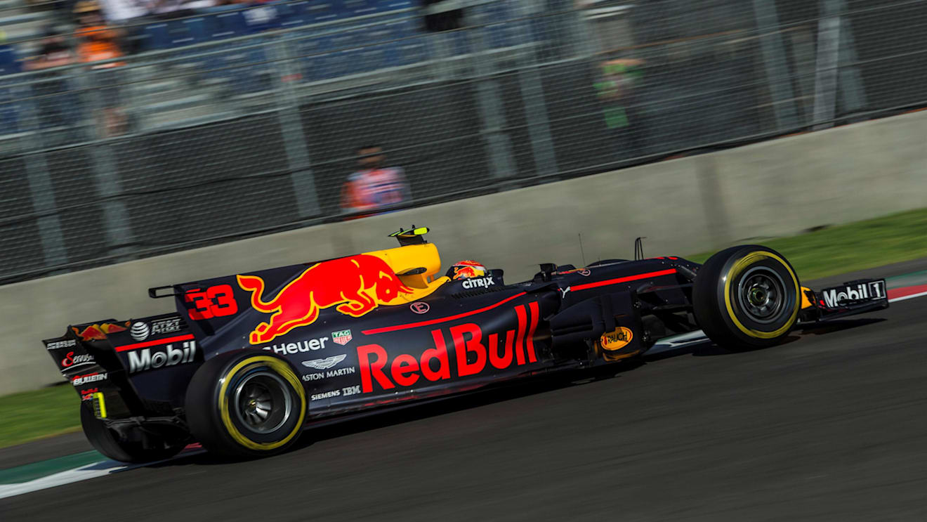 Max Verstappen (NED) Red Bull Racing RB13 at Formula One World Championship, Rd18, Mexican Grand Prix, Practice, Circuit Hermanos Rodriguez, Mexico City, Mexico, Friday 27 October 2017. © Manuel Goria/Sutton Images