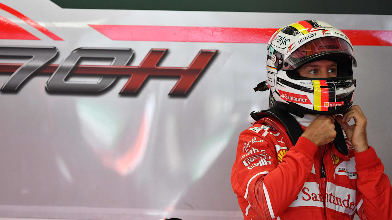 Sebastian Vettel (GER) Ferrari at Formula One World Championship, Rd18, Mexican Grand Prix, Practice, Circuit Hermanos Rodriguez, Mexico City, Mexico, Friday 27 October 2017. © Mark Sutton/Sutton Images