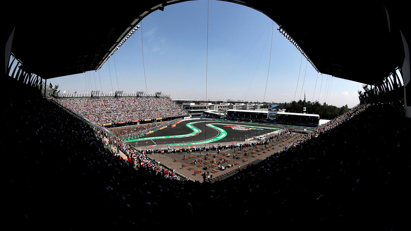 Stoffel Vandoorne (BEL) McLaren MCL32 passes the fans in the grandstand at Formula One World Championship, Rd18, Mexican Grand Prix, Qualifying, Circuit Hermanos Rodriguez, Mexico City, Mexico, Saturday 28 October 2017. © Manuel Goria/Sutton Images