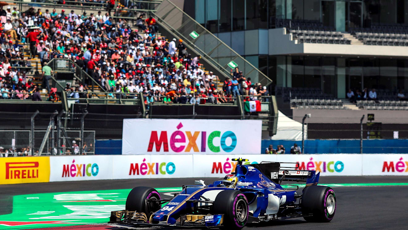 Pascal Wehrlein (GER) Sauber C36 at Formula One World Championship, Rd18, Mexican Grand Prix, Qualifying, Circuit Hermanos Rodriguez, Mexico City, Mexico, Saturday 28 October 2017. © Kym Illman/Sutton Images