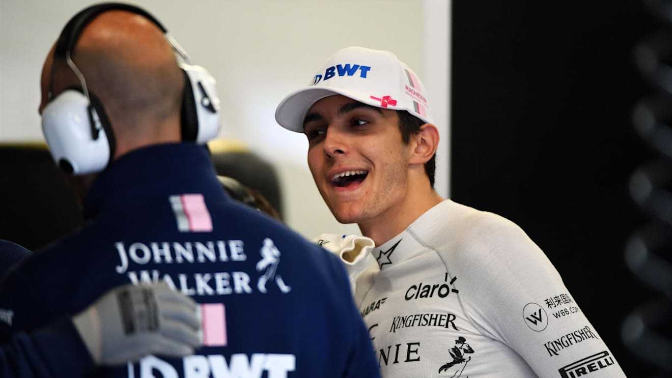 Esteban Ocon (FRA) Force India F1 at Formula One World Championship, Rd18, Mexican Grand Prix, Qualifying, Circuit Hermanos Rodriguez, Mexico City, Mexico, Saturday 28 October 2017. © Mark Sutton/Sutton Images