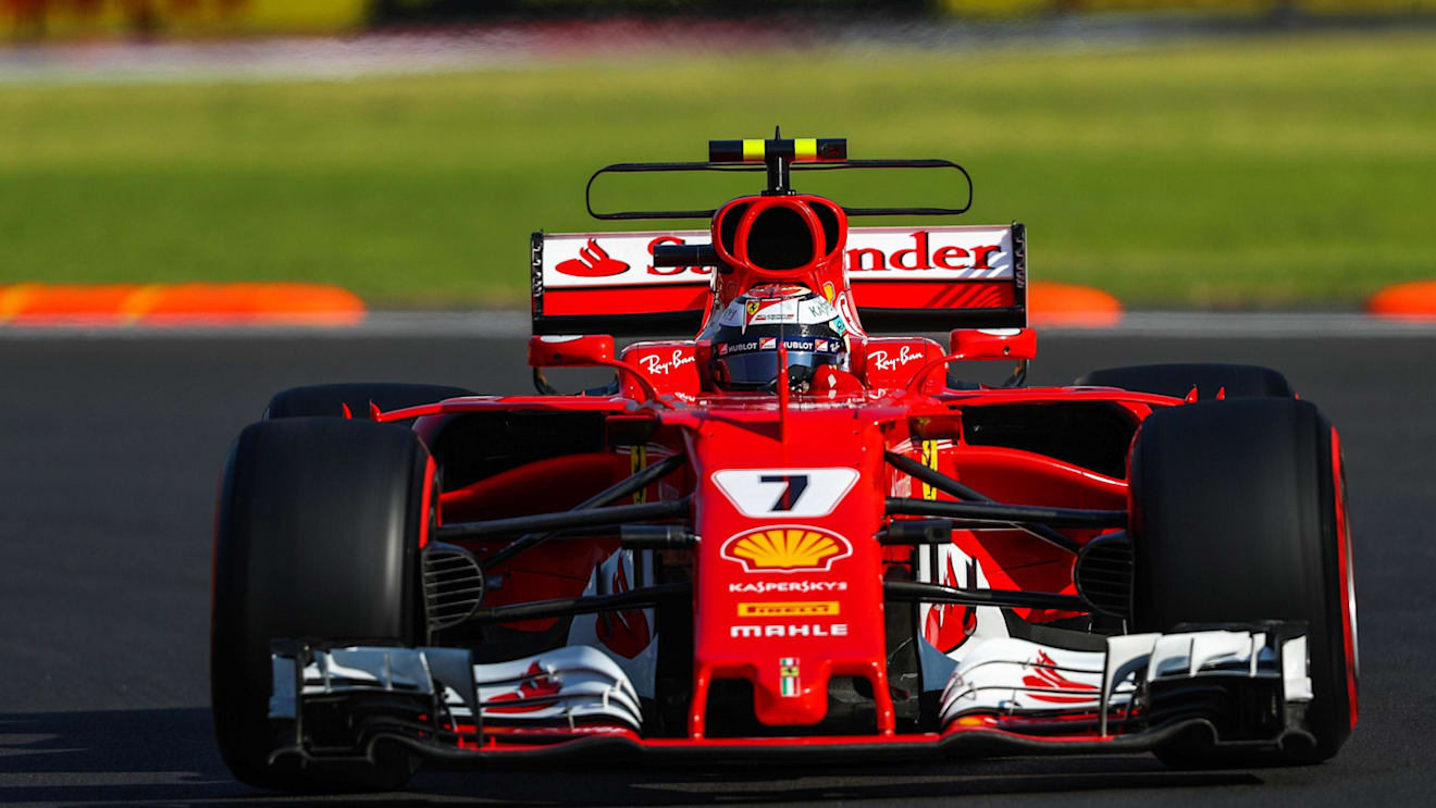 Kimi Raikkonen (FIN) Ferrari SF70-H at Formula One World Championship, Rd18, Mexican Grand Prix, Qualifying, Circuit Hermanos Rodriguez, Mexico City, Mexico, Saturday 28 October 2017. © Kym Illman/Sutton Images