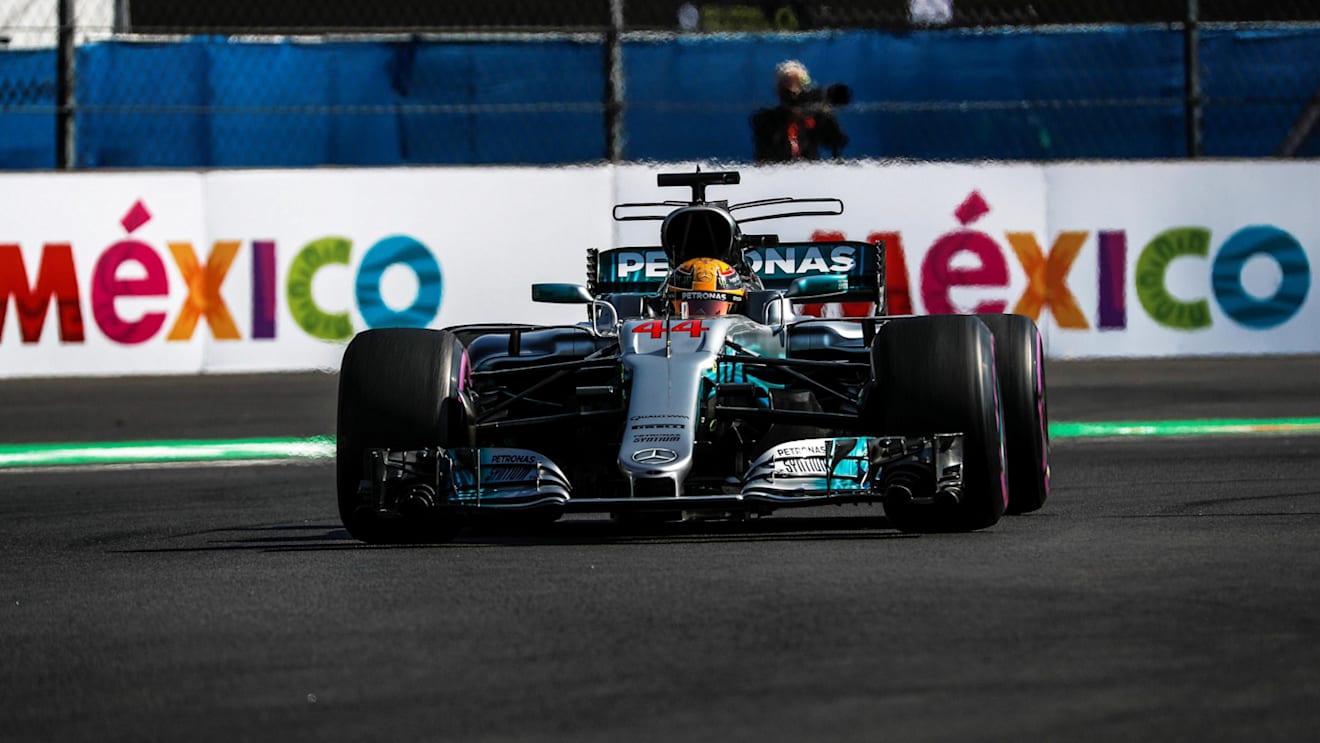 Lewis Hamilton (GBR) Mercedes-Benz F1 W08 Hybrid at Formula One World Championship, Rd18, Mexican Grand Prix, Qualifying, Circuit Hermanos Rodriguez, Mexico City, Mexico, Saturday 28 October 2017. © Manuel Goria/Sutton Images