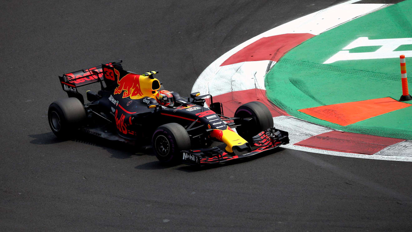 Max Verstappen (NED) Red Bull Racing RB13 at Formula One World Championship, Rd18, Mexican Grand Prix, Race, Circuit Hermanos Rodriguez, Mexico City, Mexico, Sunday 29 October 2017. © Manuel Goria/Sutton Images