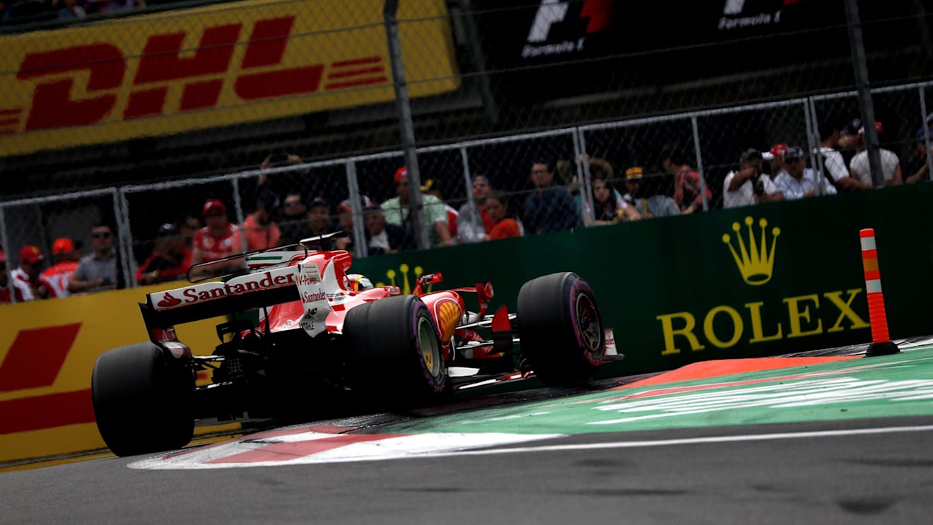 Sebastian Vettel (GER) Ferrari SF70-H at Formula One World Championship, Rd18, Mexican Grand Prix, Race, Circuit Hermanos Rodriguez, Mexico City, Mexico, Sunday 29 October 2017. © Manuel Goria/Sutton Images