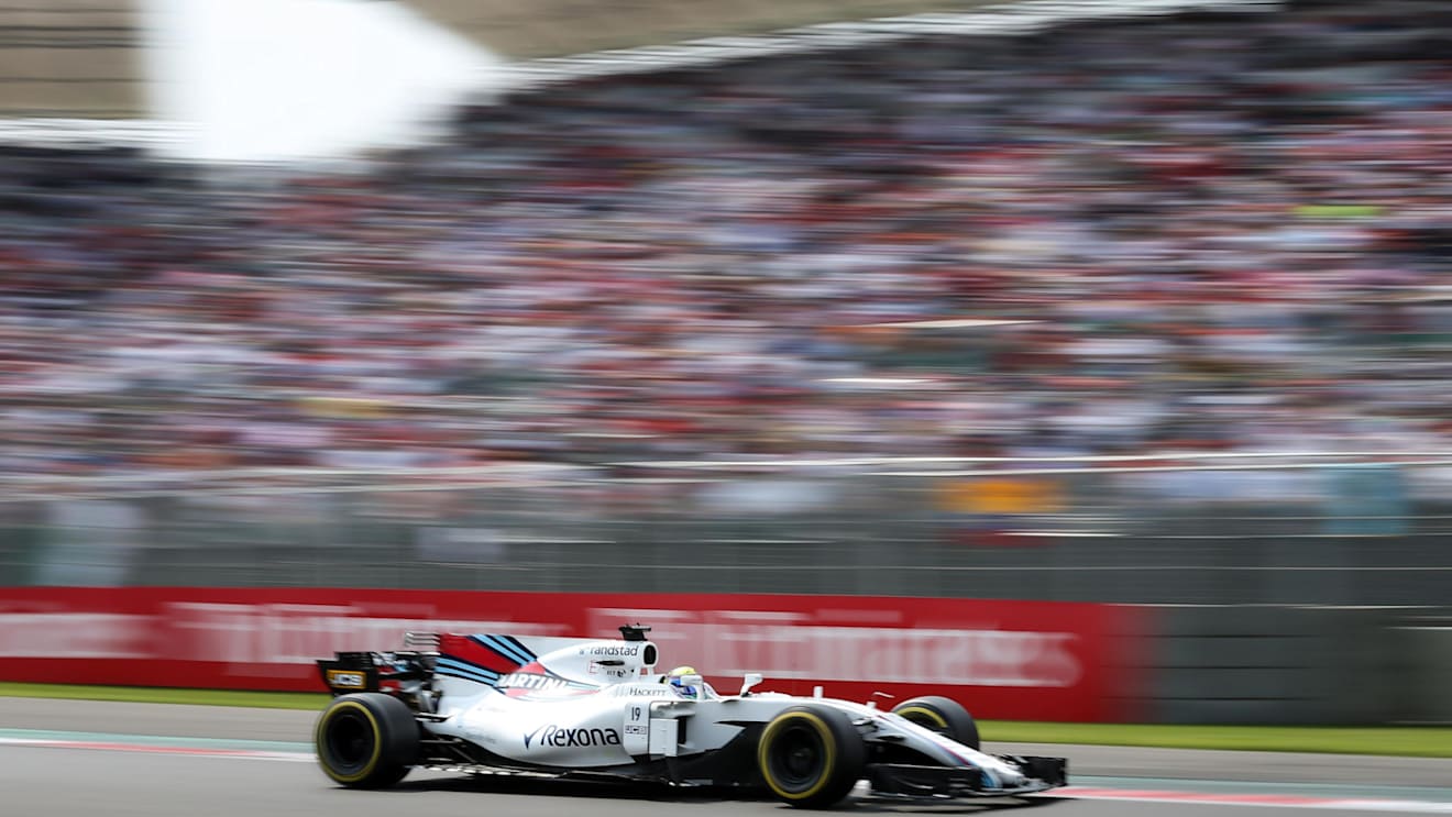 Felipe Massa (BRA) Williams FW40 at Formula One World Championship, Rd18, Mexican Grand Prix, Race, Circuit Hermanos Rodriguez, Mexico City, Mexico, Sunday 29 October 2017. © Mirko Stange/Sutton Images