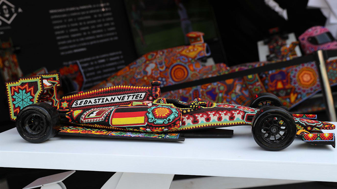 Model car at Formula One World Championship, Rd18, Mexican Grand Prix, Race, Circuit Hermanos Rodriguez, Mexico City, Mexico, Sunday 29 October 2017. © Kym Illman/Sutton Images