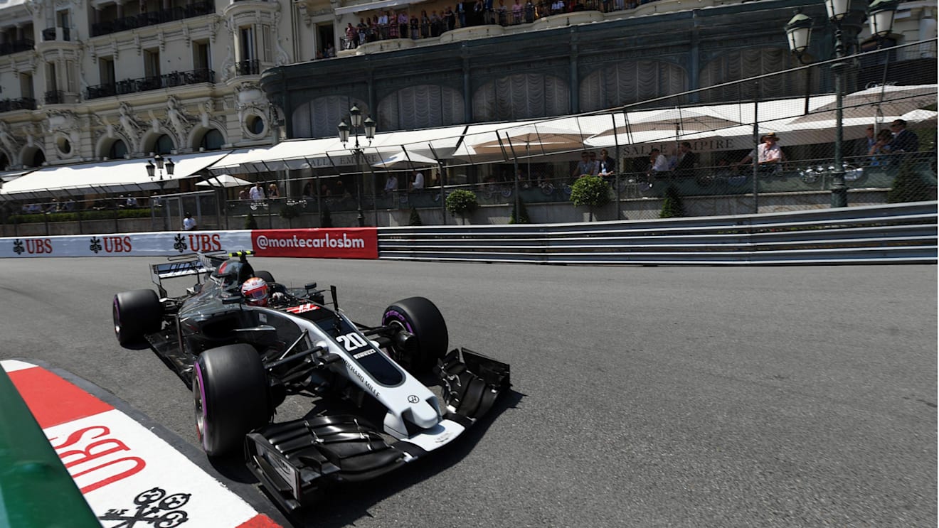 Kevin Magnussen (DEN) Haas VF-17 at Formula One World Championship, Rd6, Monaco Grand Prix, Qualifying, Monte-Carlo, Monaco, Saturday 27 May 2017. © Sutton Images