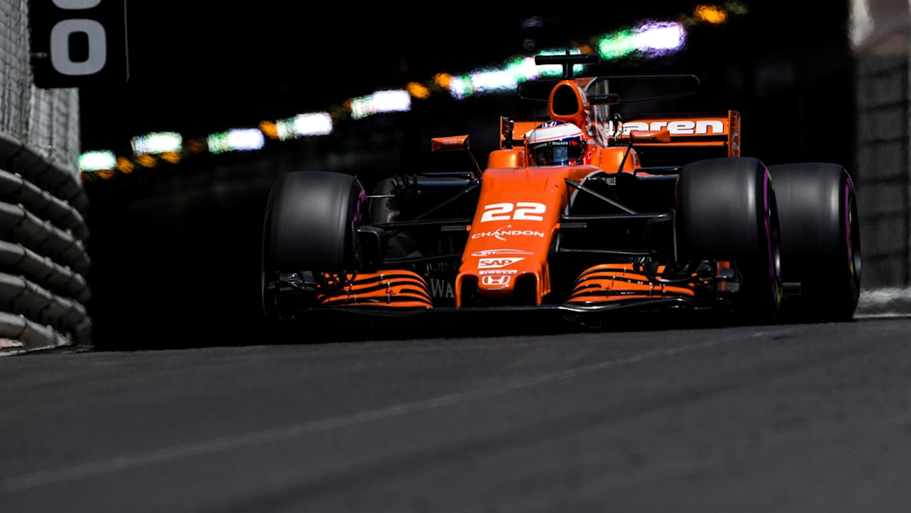 Jenson Button (GBR) McLaren MCL32 at Formula One World Championship, Rd6, Monaco Grand Prix, Qualifying, Monte-Carlo, Monaco, Saturday 27 May 2017. © Sutton Images