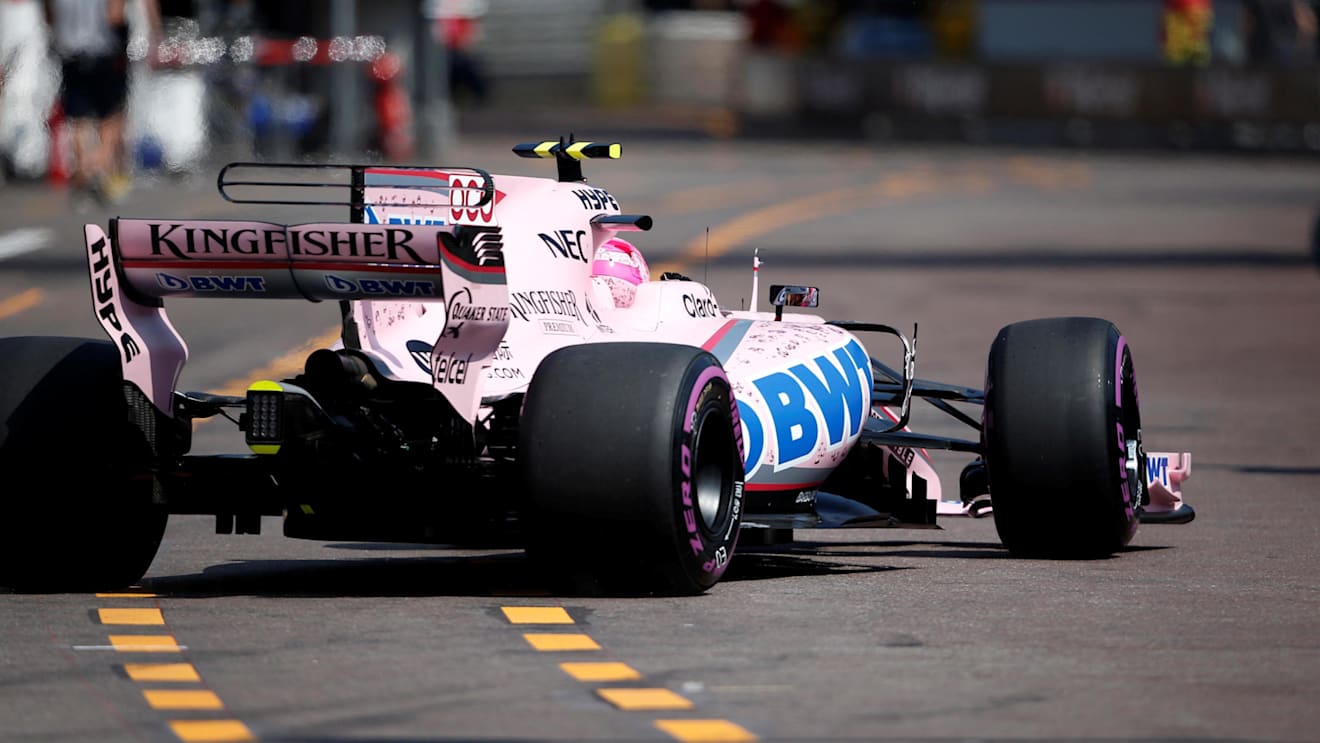 Esteban Ocon (FRA) Force India VJM10 at Formula One World Championship, Rd6, Monaco Grand Prix, Qualifying, Monte-Carlo, Monaco, Saturday 27 May 2017. © Sutton Images