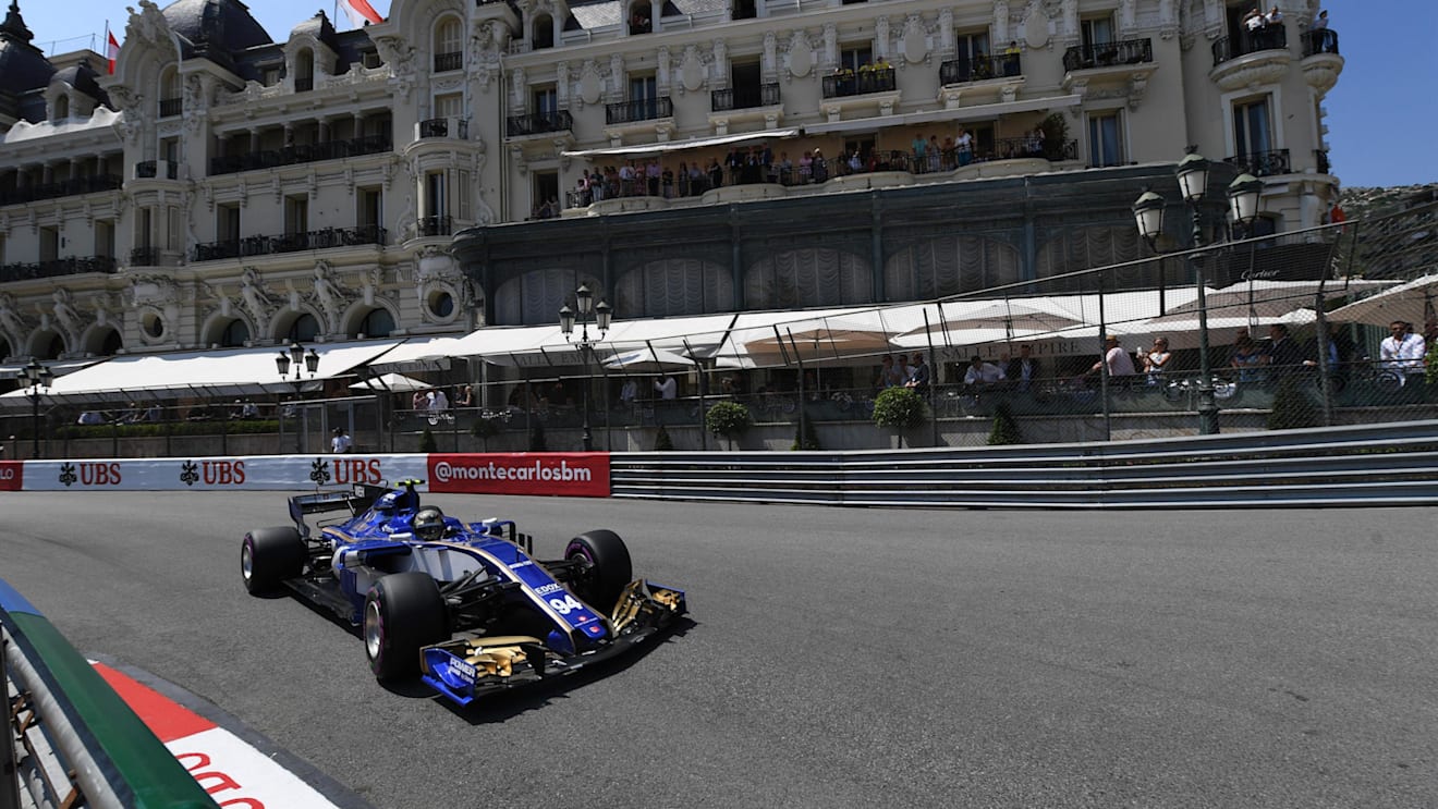 Pascal Wehrlein (GER) Sauber C36 at Formula One World Championship, Rd6, Monaco Grand Prix, Qualifying, Monte-Carlo, Monaco, Saturday 27 May 2017. © Sutton Images