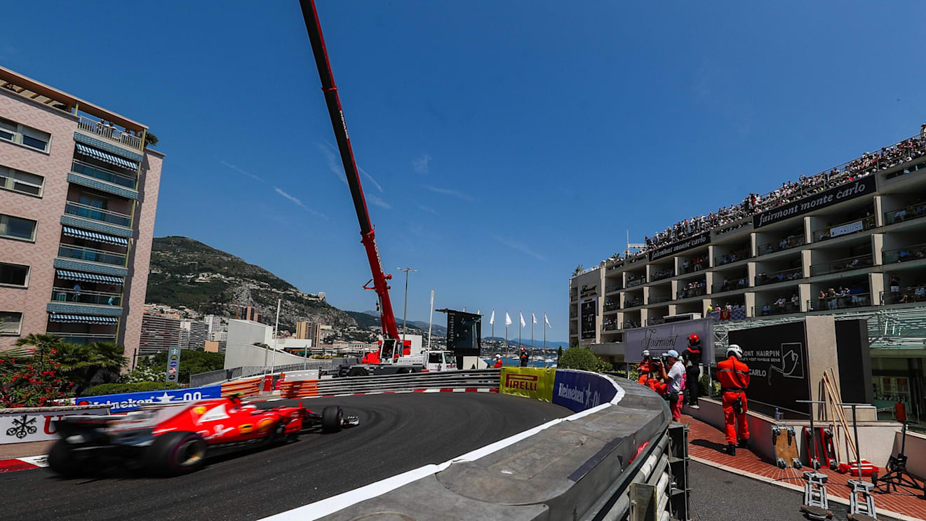 Kimi Raikkonen (FIN) Ferrari SF70-H at Formula One World Championship, Rd6, Monaco Grand Prix, Race, Monte-Carlo, Monaco, Sunday 28 May 2017. © Sutton Images