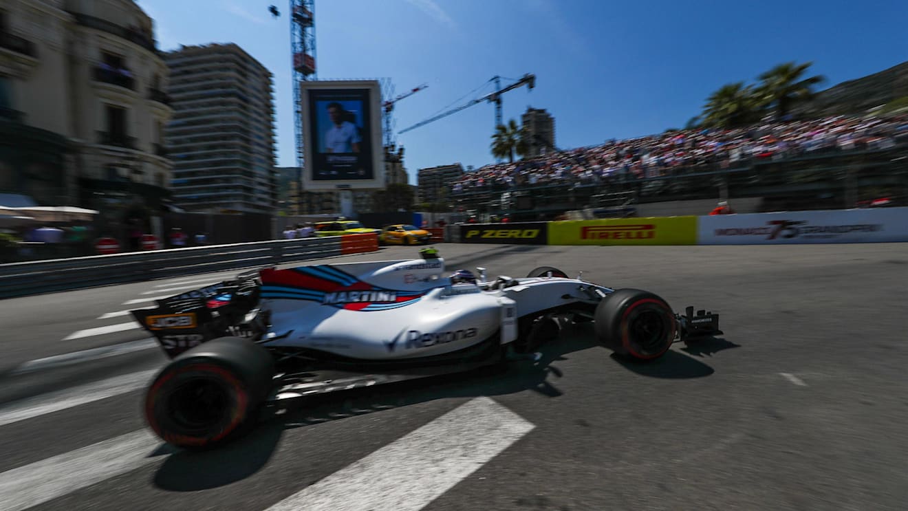 Lance Stroll (CDN) Williams FW40 at Formula One World Championship, Rd6, Monaco Grand Prix, Race, Monte-Carlo, Monaco, Sunday 28 May 2017. © Sutton Images