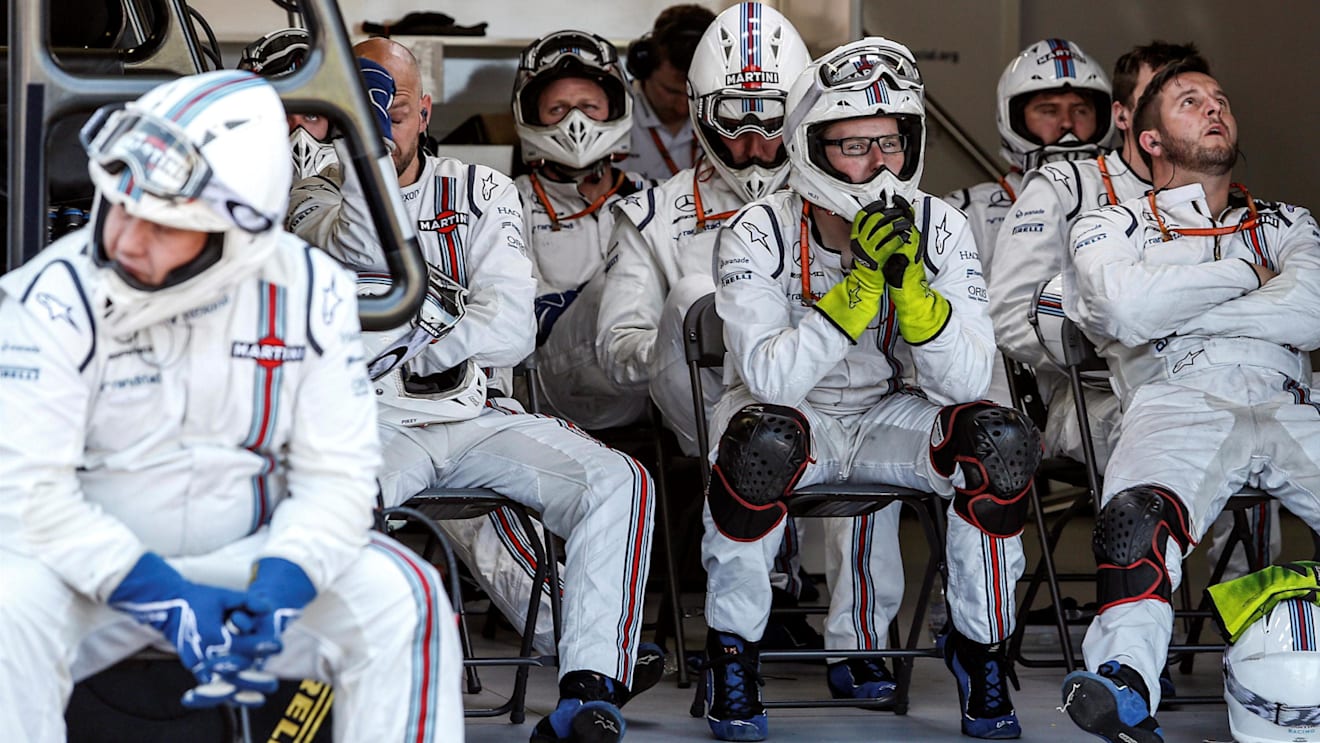 Williams mechanics at Formula One World Championship, Rd6, Monaco Grand Prix, Race, Monte-Carlo, Monaco, Sunday 28 May 2017. © Sutton Images
