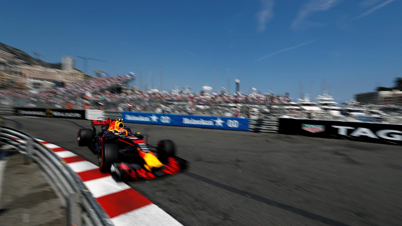 Max Verstappen (NED) Red Bull Racing RB13 at Formula One World Championship, Rd6, Monaco Grand Prix, Race, Monte-Carlo, Monaco, Sunday 28 May 2017. © Sutton Images