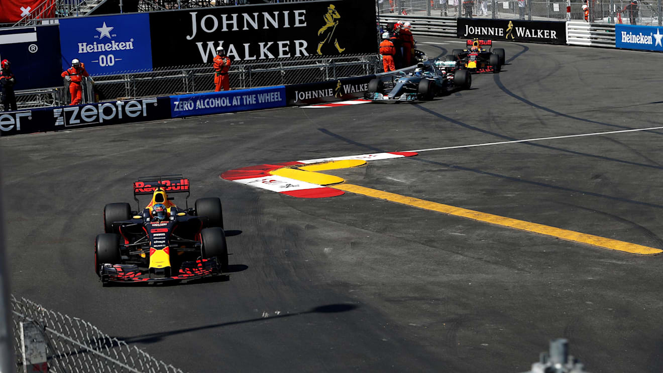 Daniel Ricciardo (AUS) Red Bull Racing RB13 at Formula One World Championship, Rd6, Monaco Grand Prix, Race, Monte-Carlo, Monaco, Sunday 28 May 2017. © Sutton Images