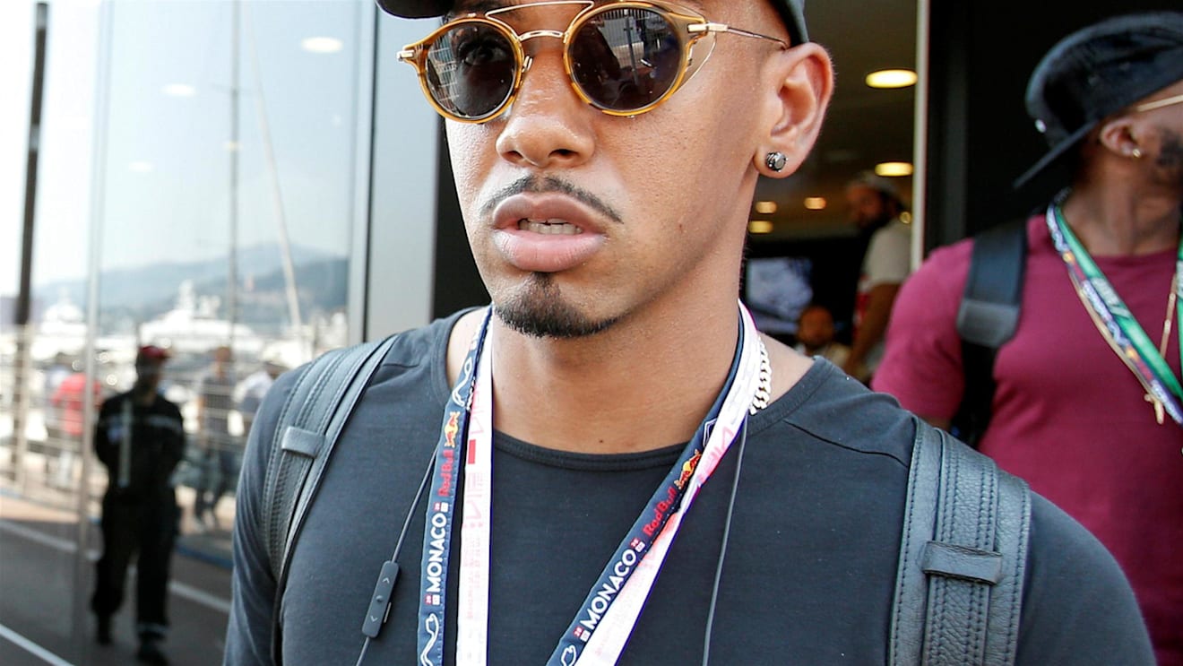Jerome Boateng (GER) Footballer at Formula One World Championship, Rd6, Monaco Grand Prix, Race, Monte-Carlo, Monaco, Sunday 28 May 2017. © Sutton Images