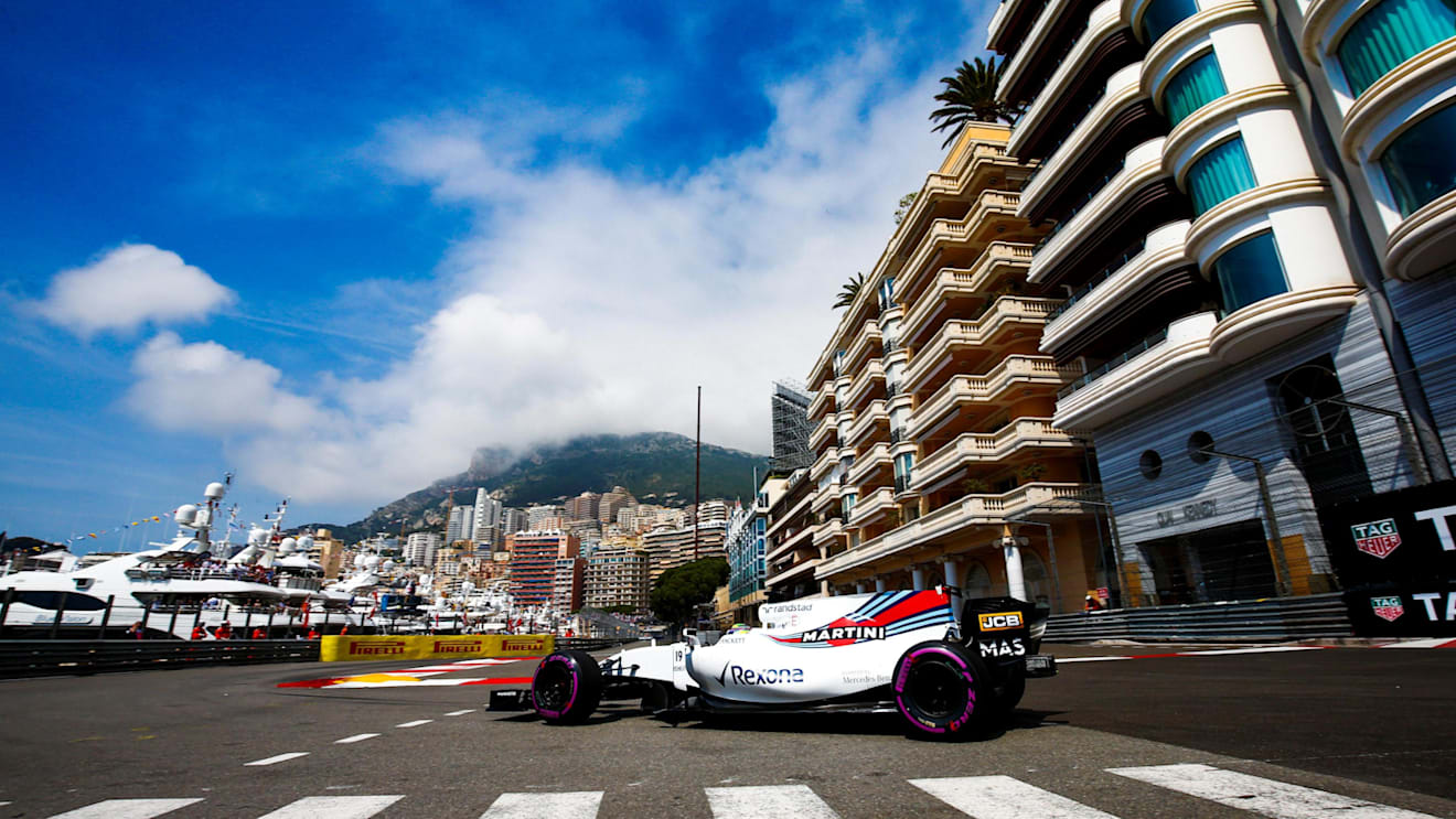 Felipe Massa (BRA) Williams FW40 at Formula One World Championship, Rd6, Monaco Grand Prix, Practice, Monte-Carlo, Monaco, Thursday 25 May 2017. © Sutton Images