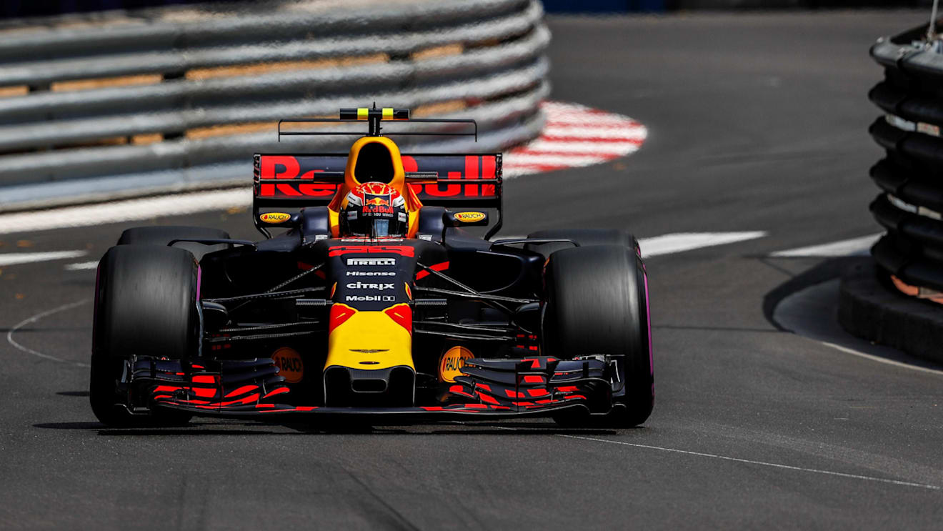 Max Verstappen (NED) Red Bull Racing RB13 at Formula One World Championship, Rd6, Monaco Grand Prix, Practice, Monte-Carlo, Monaco, Thursday 25 May 2017. © Sutton Images