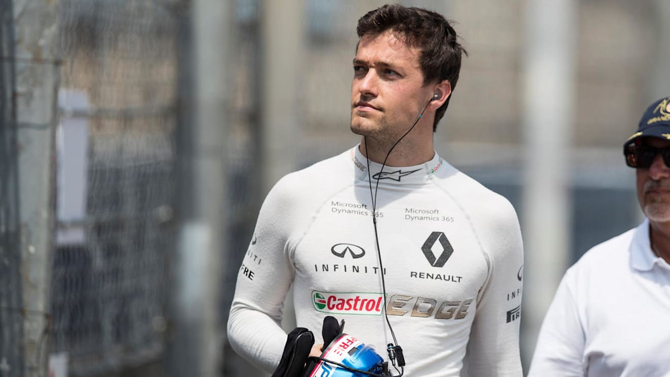 Jolyon Palmer (GBR) Renault Sport F1 Team walks in during FP2 at Formula One World Championship, Rd6, Monaco Grand Prix, Practice, Monte-Carlo, Monaco, Thursday 25 May 2017. © Sutton Images
