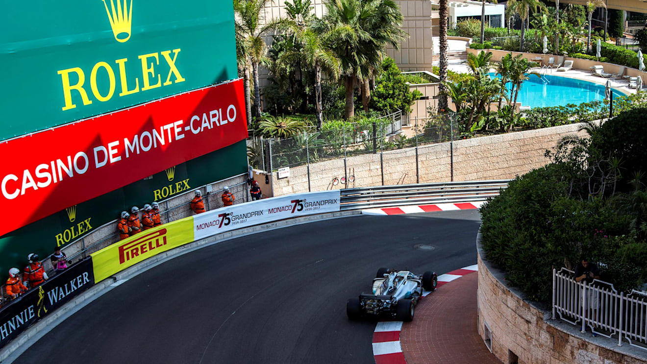 Lewis Hamilton (GBR) Mercedes-Benz F1 W08 Hybrid at Formula One World Championship, Rd6, Monaco Grand Prix, Practice, Monte-Carlo, Monaco, Thursday 25 May 2017. © Sutton Images