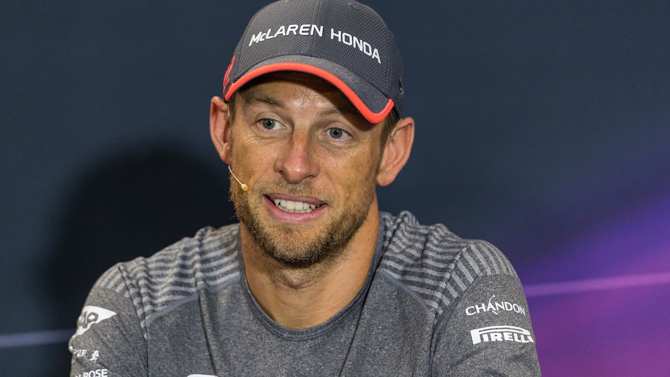 Jenson Button (GBR) McLaren in the Press Conference at Formula One World Championship, Rd6, Monaco Grand Prix, Preparations, Monte-Carlo, Monaco, Wednesday 24 May 2017. © Sutton Images