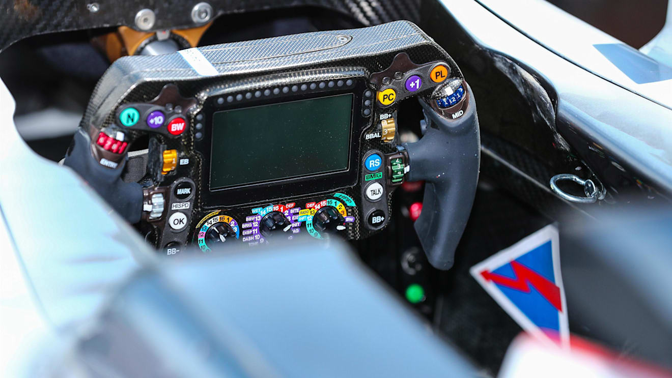 Mercedes-Benz F1 W08 Hybrid steering wheel at Formula One World Championship, Rd6, Monaco Grand Prix, Preparations, Monte-Carlo, Monaco, Wednesday 24 May 2017. © Sutton Images