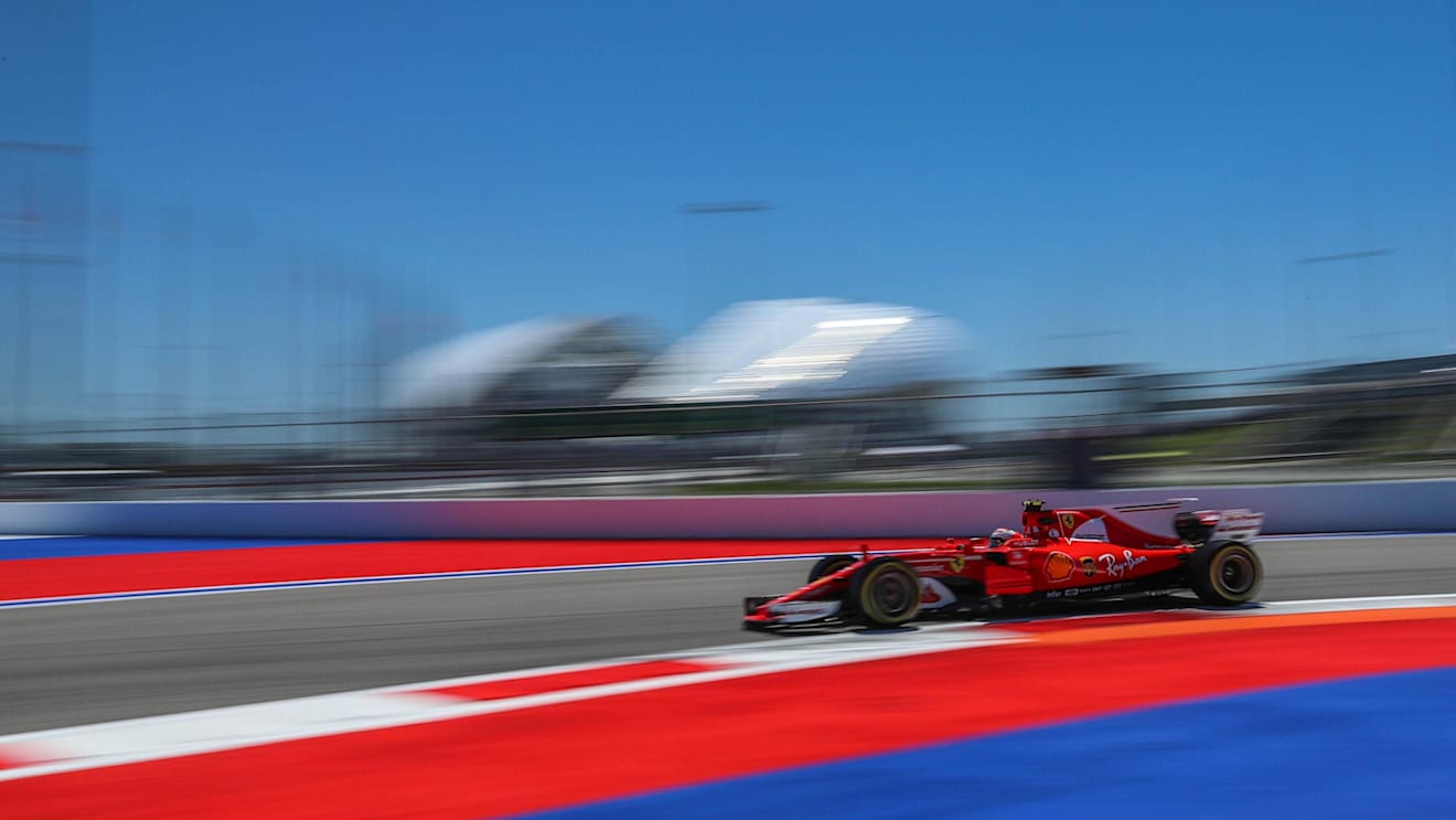 Kimi Raikkonen (FIN) Ferrari SF70-H at Formula One World Championship, Rd4, Russian Grand Prix, Practice, Sochi Autodrom, Sochi, Krasnodar Krai, Russia, Friday 28 April 2017. © Sutton Motorsport Images
