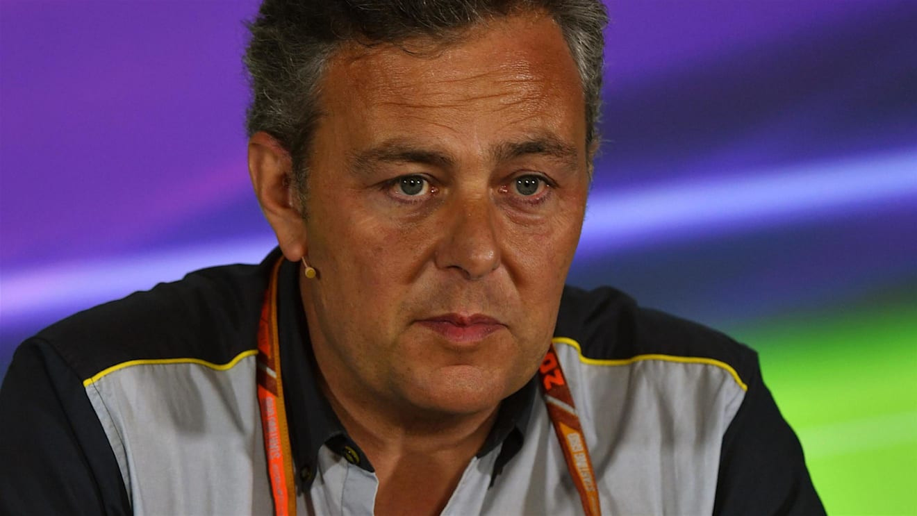 Mario Isola (ITA) Pirelli Sporting Director in the Press Conference at Formula One World Championship, Rd4, Russian Grand Prix, Practice, Sochi Autodrom, Sochi, Krasnodar Krai, Russia, Friday 28 April 2017. © Sutton Motorsport Images