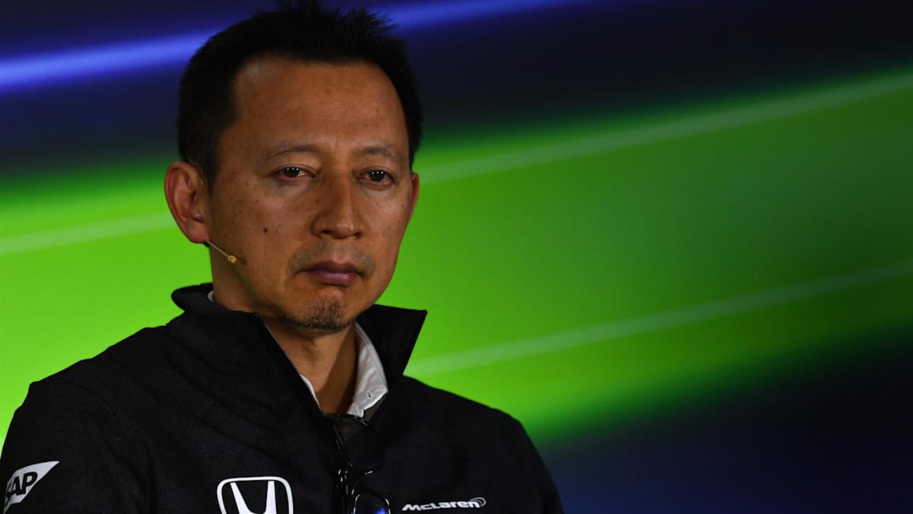 Yusuke Hasegawa (JPN) Head of Honda Motorsport in the Press Conference at Formula One World Championship, Rd4, Russian Grand Prix, Practice, Sochi Autodrom, Sochi, Krasnodar Krai, Russia, Friday 28 April 2017. © Sutton Motorsport Images
