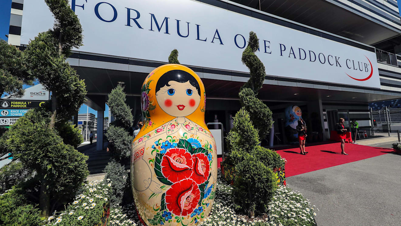 Russian Doll at Formula One World Championship, Rd4, Russian Grand Prix, Practice, Sochi Autodrom, Sochi, Krasnodar Krai, Russia, Friday 28 April 2017. © Sutton Motorsport Images