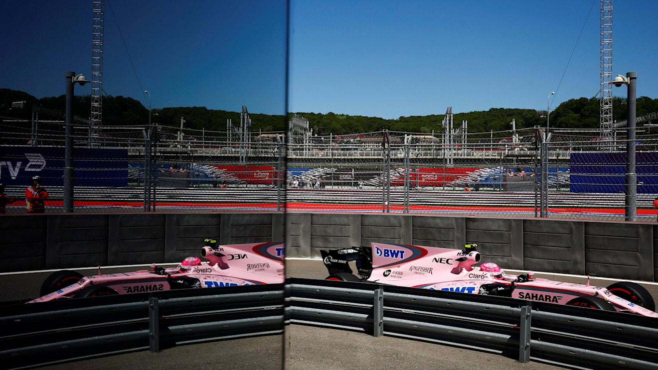 Esteban Ocon (FRA) Force India VJM10 at Formula One World Championship, Rd4, Russian Grand Prix, Practice, Sochi Autodrom, Sochi, Krasnodar Krai, Russia, Friday 28 April 2017. © Sutton Motorsport Images