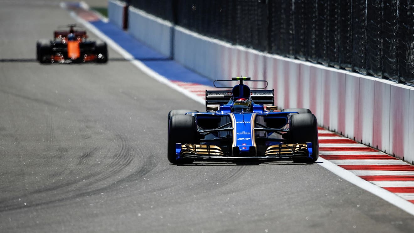 Pascal Wehrlein (GER) Sauber C36 at Formula One World Championship, Rd4, Russian Grand Prix, Qualifying, Sochi Autodrom, Sochi, Krasnodar Krai, Russia, Saturday 29 April 2017. © Sutton Motorsport Images