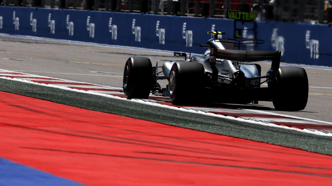 Valtteri Bottas (FIN) Mercedes-Benz F1 W08 Hybrid at Formula One World Championship, Rd4, Russian Grand Prix, Qualifying, Sochi Autodrom, Sochi, Krasnodar Krai, Russia, Saturday 29 April 2017. © Sutton Motorsport Images