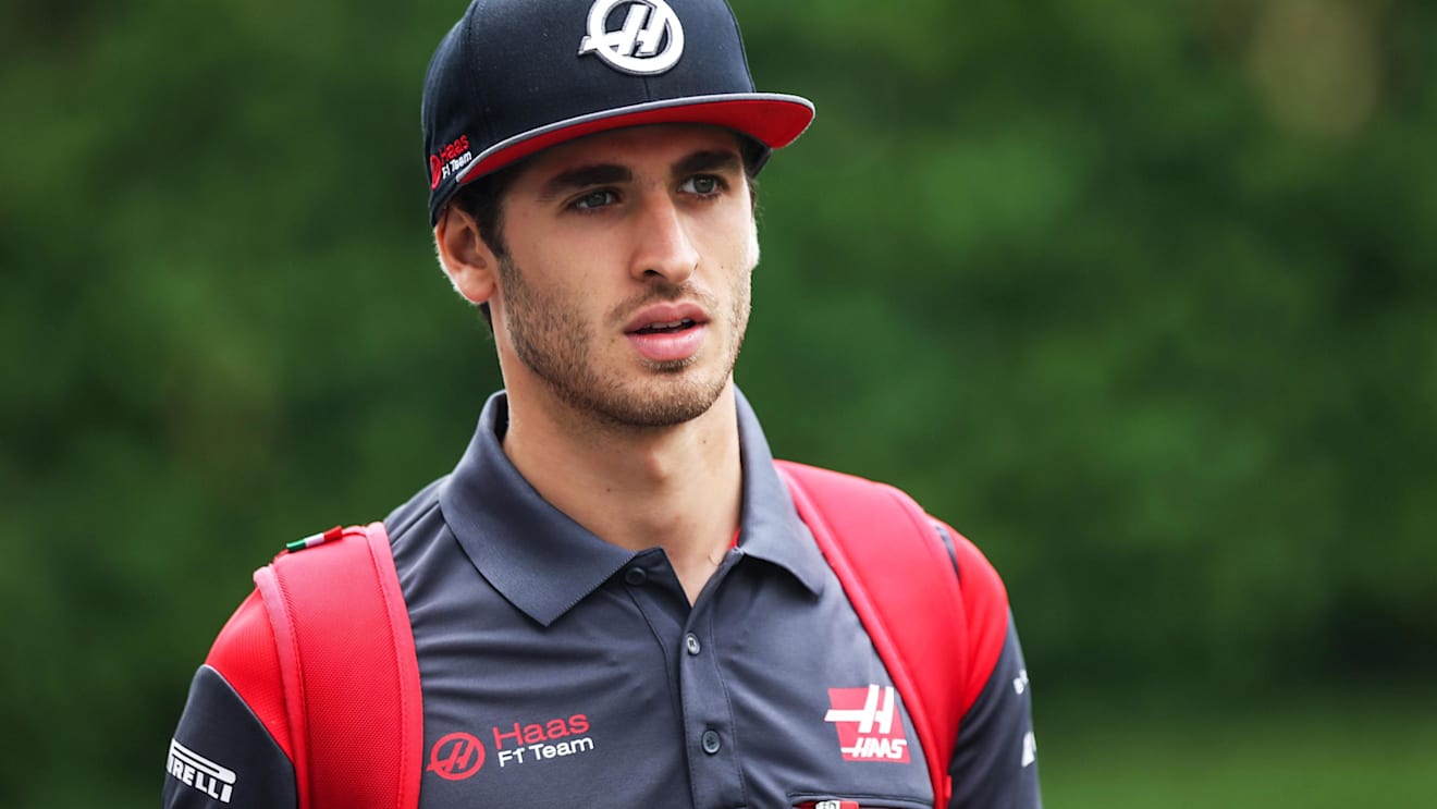 Antonio Giovinazzi (ITA) Haas F1 at Formula One World Championship, Rd14, Singapore Grand Prix, Practice, Marina Bay Street Circuit, Singapore, Friday 15 September 2017. © Mirko Stange/Sutton Images